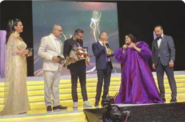 Miss Janoub awards ceremony on stage